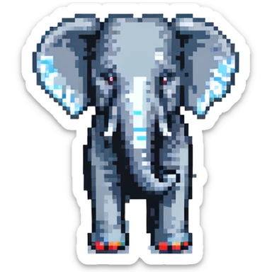 elephant sticker