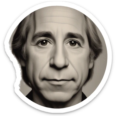 Paul Simon jeune comme sur la pochette du disque One Trick Pony sticker