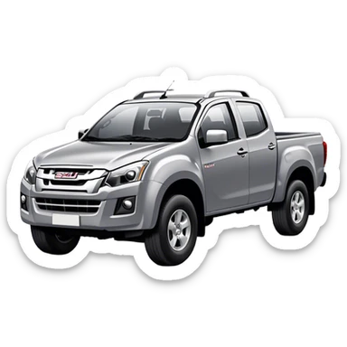 Isuzu D-MAX - Isuzu (Model Year: 2024) (Iconic colour: Grey) sticker