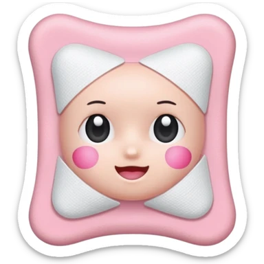 bandage plaster object icon, cute adhesive bandage, 3D cartoon, mobile game icon style, centered, clean background, no text, no watermark
 sticker