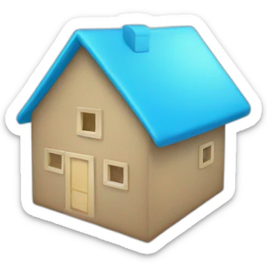 Vue bleu de certifiquation sticker