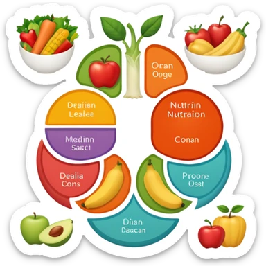 nutrition program organization sticker
