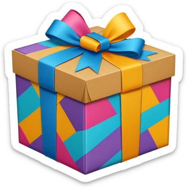 Surprise box sticker