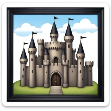 castle museum sticker