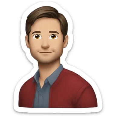 Tobey Maguire sticker