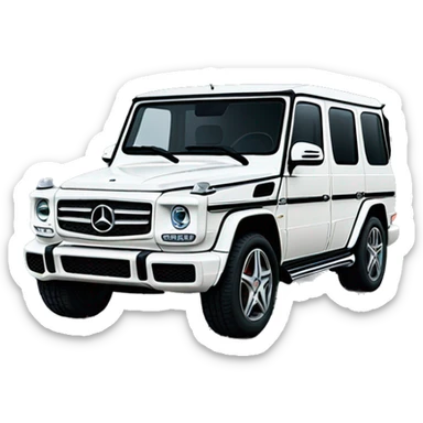 mercedes g wagon sticker