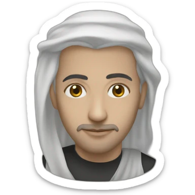 A Saudi intellectual sticker