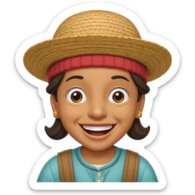 El botija del chavo del ocho riendose sticker