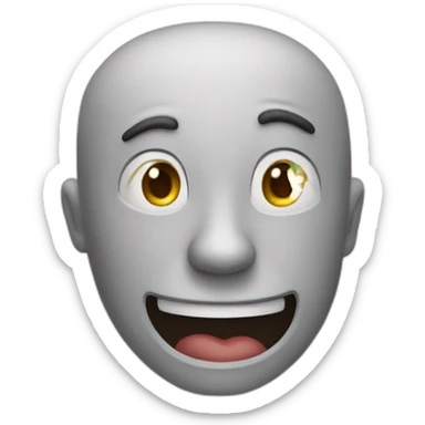 Emoji qui tire la langue sticker