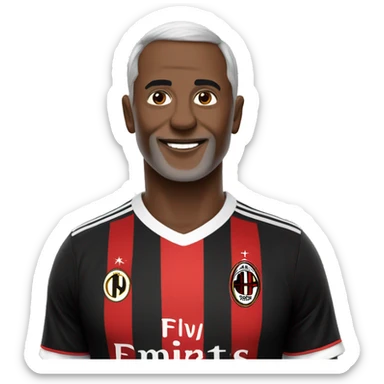 Il papa ce gioca a calcio con l maglia del Milan  sticker