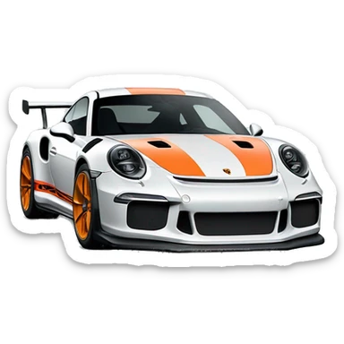 porsche 911 gt3 rs sticker