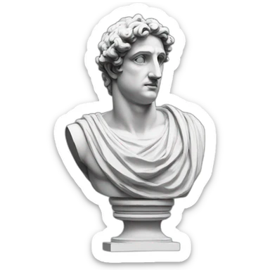 Greek statue sticker