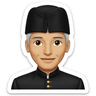 Quaid e aazam Muhammad ali jinnah sticker