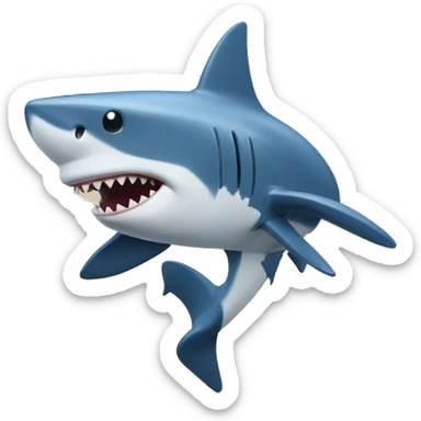 shark wih toptal sticker