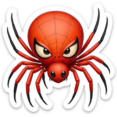 spider bite sticker
