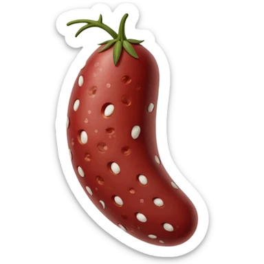 salame piccante (colorazione piu' rosso scuro) sticker