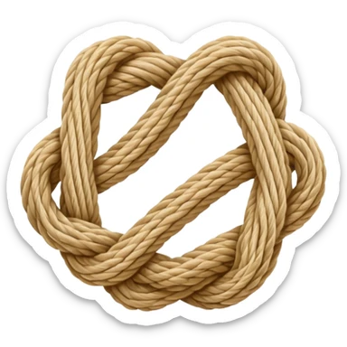 sailing knot chaos sticker