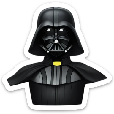 sexy-Dark-Vador-(portrait,-front-facing)-shirtless-in-the-style-of-van-gogh sticker