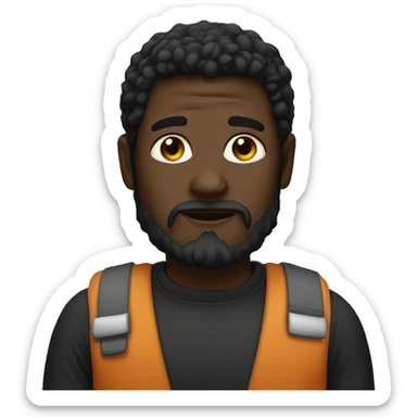 Ladron black sticker