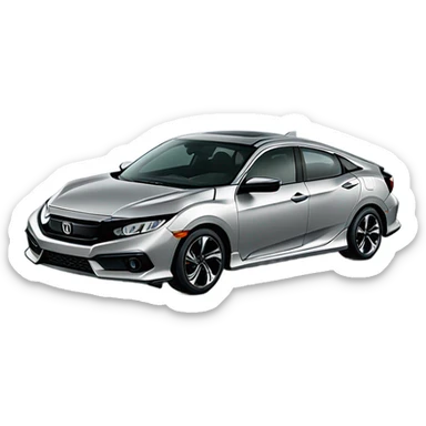 Honda civic  sticker