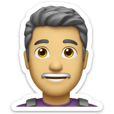 Tren navegando sticker