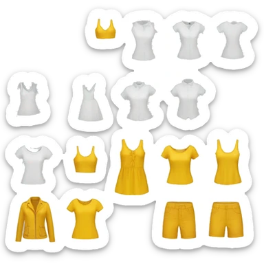 vêtements monoprix sticker