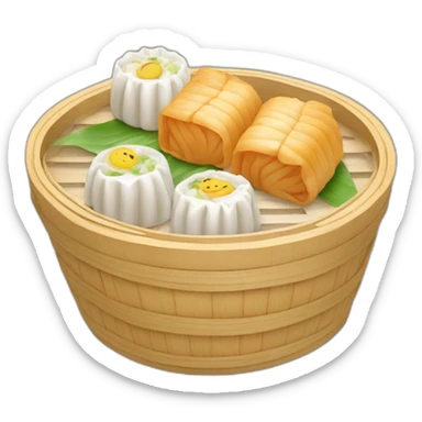 dim sum basket sticker