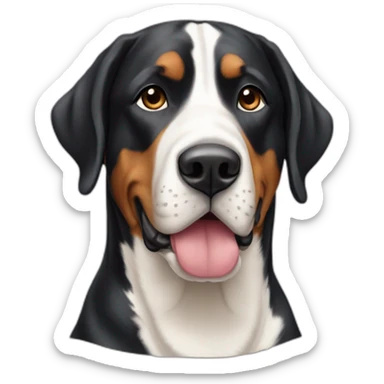greater swiss mountain dog sticker