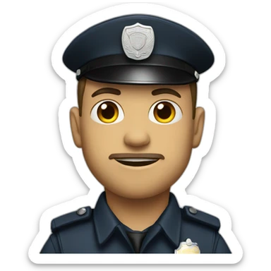 officer police sticker