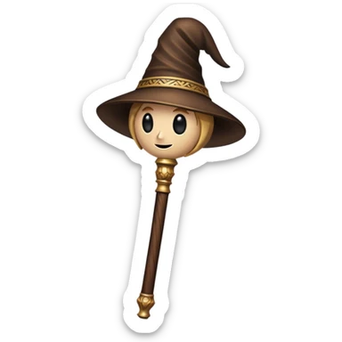 black mage cane sticker