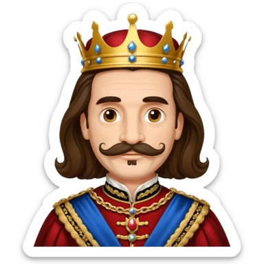 King Charles I sticker