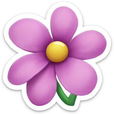 flower sticker