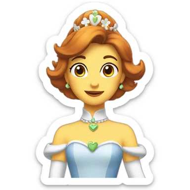 Princess daisy sticker