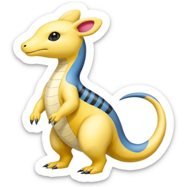 Salandit-Ampharos-Heliolisk-Amaura-Cresselia-fusion sticker