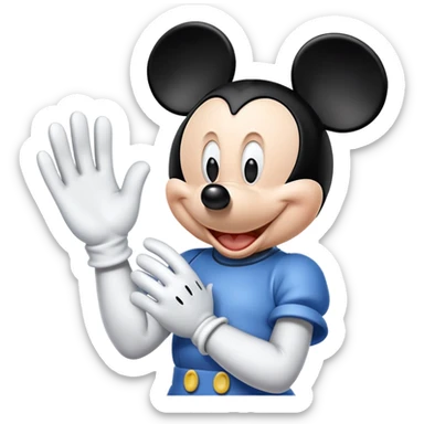 Mickey Mouse Disney character sticker