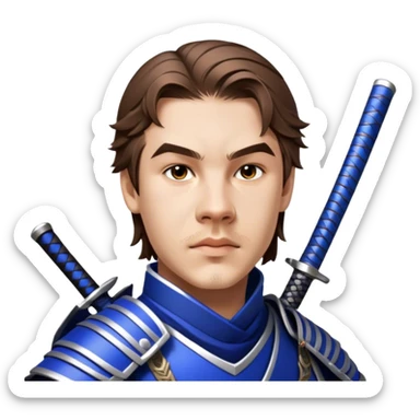 Steadfast Samurai sticker