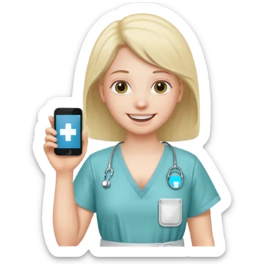 smiley with ostomy bag sticker