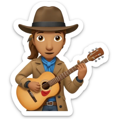 horse Musician sticker