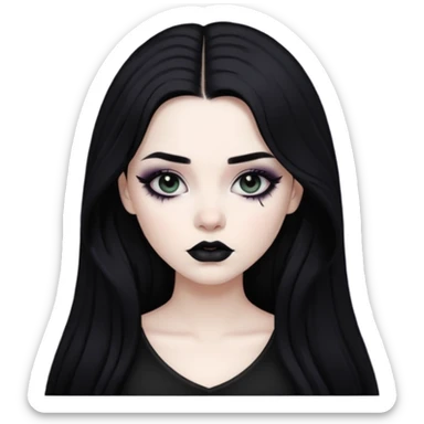 Goth baddie  sticker