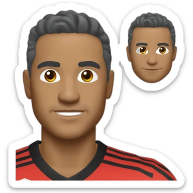 flamengo tite sticker