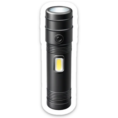 camping flashlight sticker