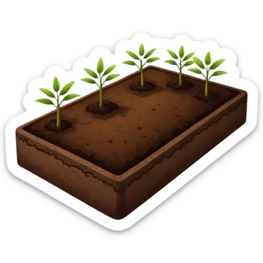 garden bed sticker