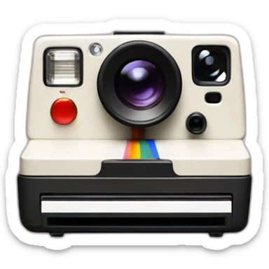 polaroid now+ camera sticker