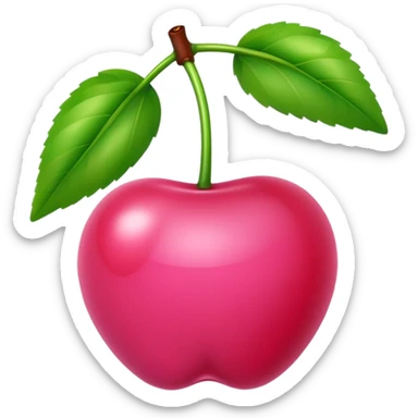 Light Pink cherries sticker