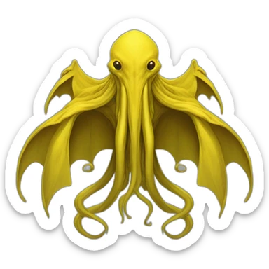 Hastur,Cthulhu Mythos,yellow-robed king (Haliaeetus albicilla) sticker
