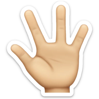 Tecak finger up sticker