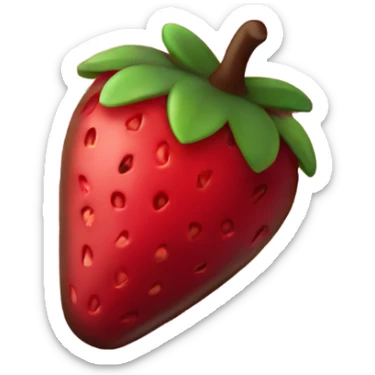 Fresas con chocolate  sticker