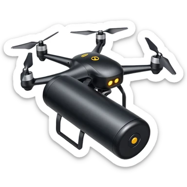 drone battery sticker