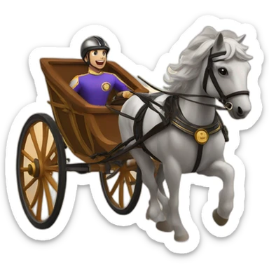 Victoire carting sticker