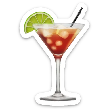 Cocktail sticker